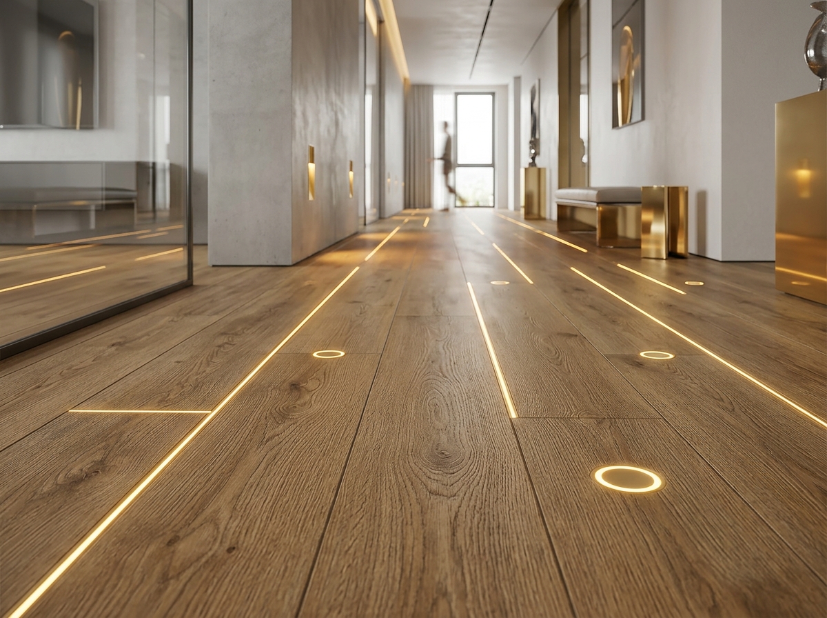SPC Rigid Core Flooring Detail